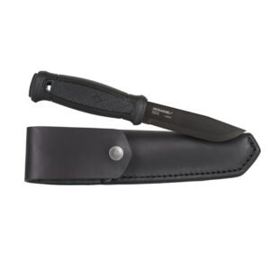 Morakniv® Garberg Black C (Leather Sheath)